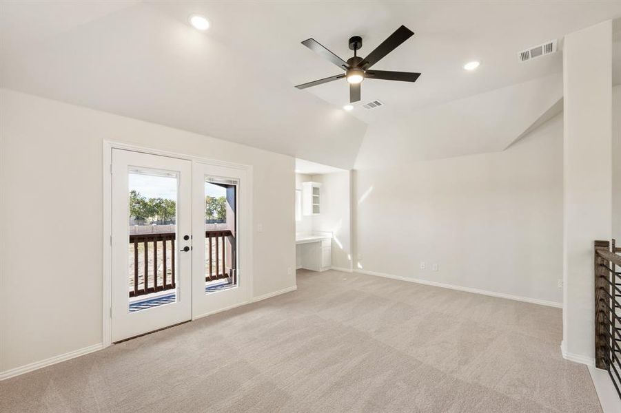 Spacious, unfurnished interior of a new home in Meadow Vista 60-65, Anna (Image 28). Spacious, unfurnished interior of a new home in Meadow Vista 60-65, Anna (Image 28).
