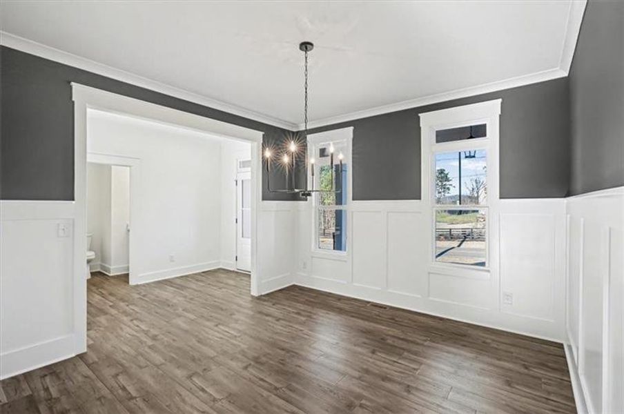 Spacious, unfurnished interior of a new home in , Waleska (Image 30).