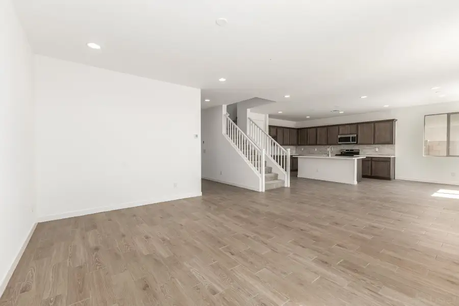 Spacious, unfurnished interior of a new home in Elara at Moonlight, Maricopa (Image 5). Spacious, unfurnished interior of a new home in Elara at Moonlight, Maricopa (Image 5).