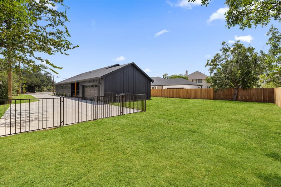 Exterior details and patio area of a home in , Taylor (Image 29). Exterior details and patio area of a home in , Taylor (Image 29).