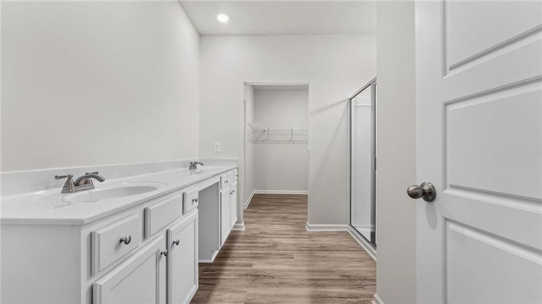 Furnished interior view inside a new home in Villages at Cedar Hill, Dallas (Image 10).