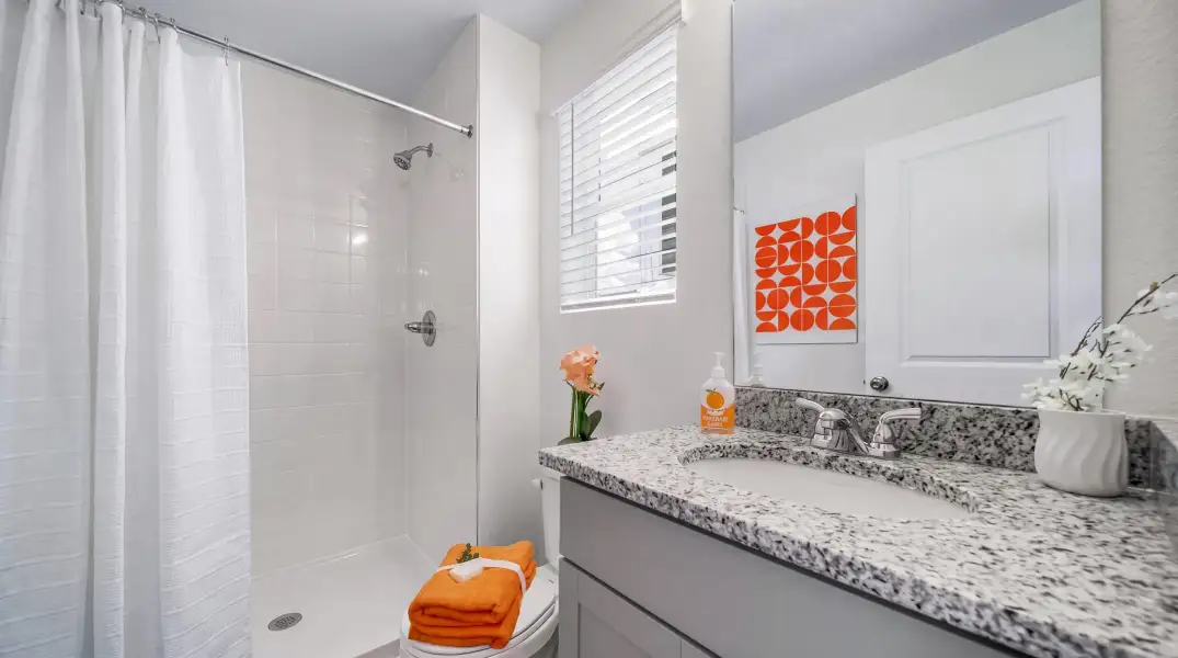 Furnished interior view inside a new home in Banning Lewis Ranch, Colorado Springs (Image 8).
