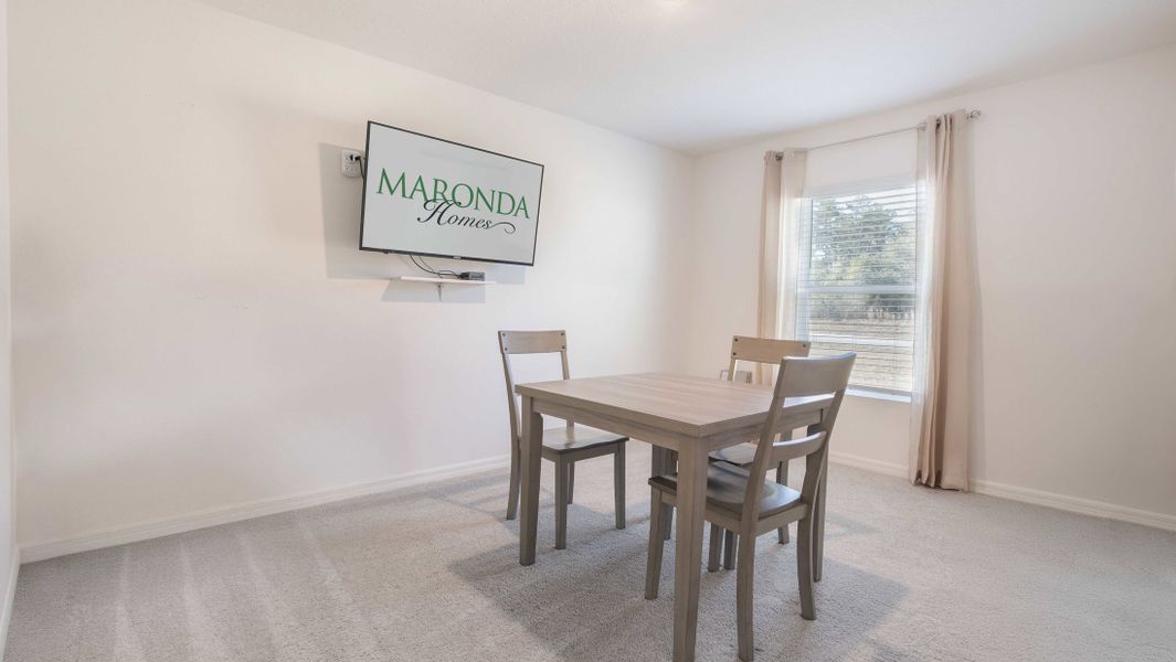 Representative furnished interior of a home built from the Marigold by Maronda Homes in North Port, North Port (Image 7).
