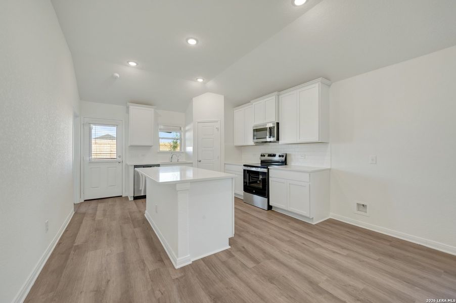Furnished interior view inside a new home in Park Place, New Braunfels (Image 8).