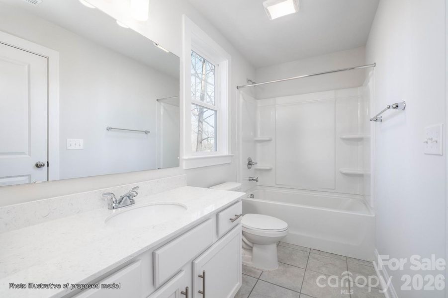 Furnished interior view inside a new home in , Charlotte (Image 3).