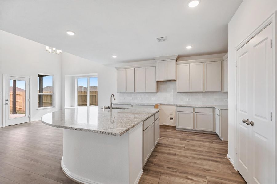 Furnished interior view inside a new home in Aldeana, Bonney (Image 8).