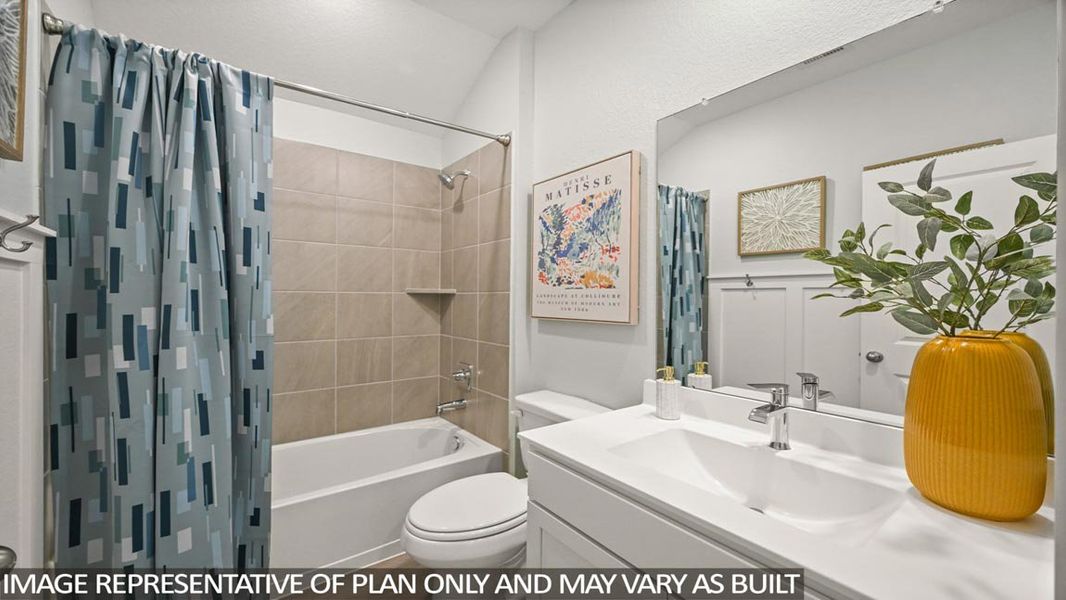 Furnished interior view inside a new home in Silverthorne, Conroe (Image 23). Furnished interior view inside a new home in Silverthorne, Conroe (Image 23).