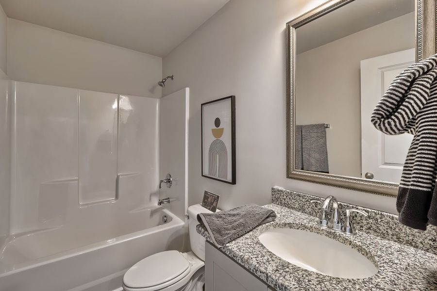 Furnished interior view inside a new home in Forts Ridge, Pelion (Image 22).