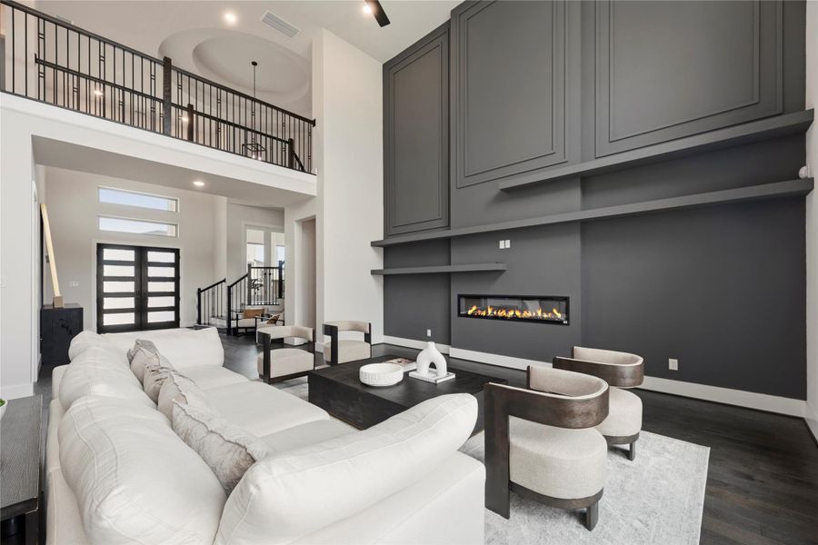 Furnished interior view inside a new home in , Cypress (Image 44).