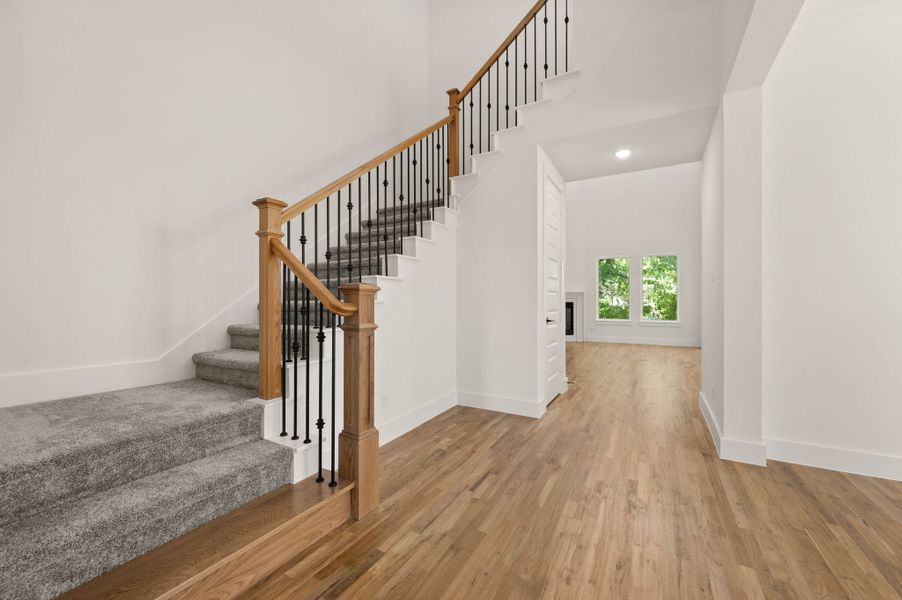 Representative unfurnished interior of a home built from the Ashley by Our Country Homes in Parks of Aledo, Aledo (Image 72).