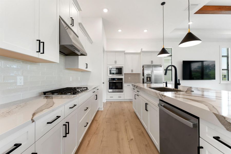 Furnished interior view inside a new home in , Westlake (Image 22).