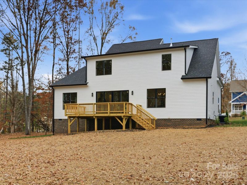 Exterior details and patio area of a home in , Mooresville (Image 3).