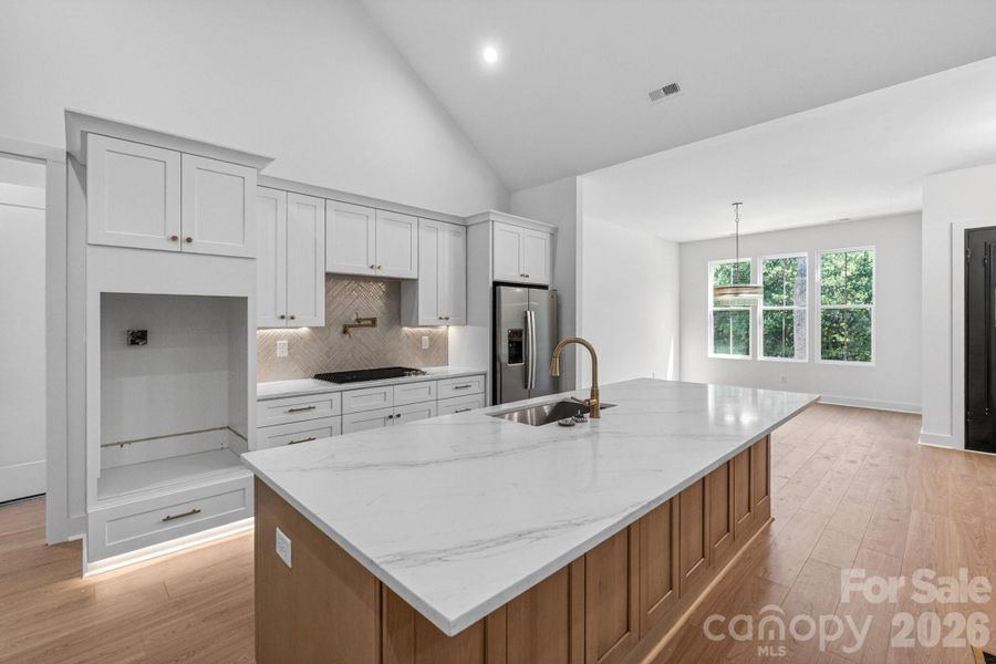 Furnished interior view inside a new home in , Statesville (Image 12).