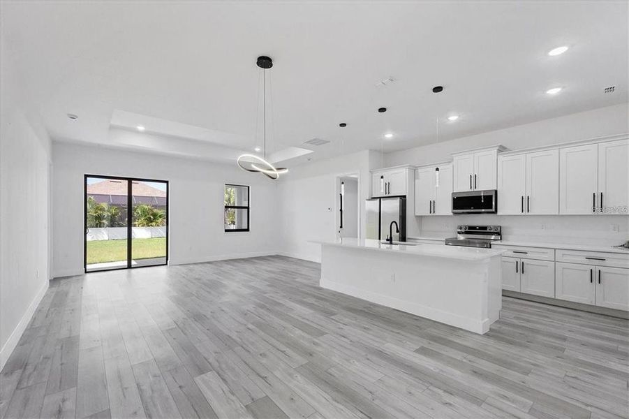 Furnished interior view inside a new home in , Punta Gorda (Image 7).