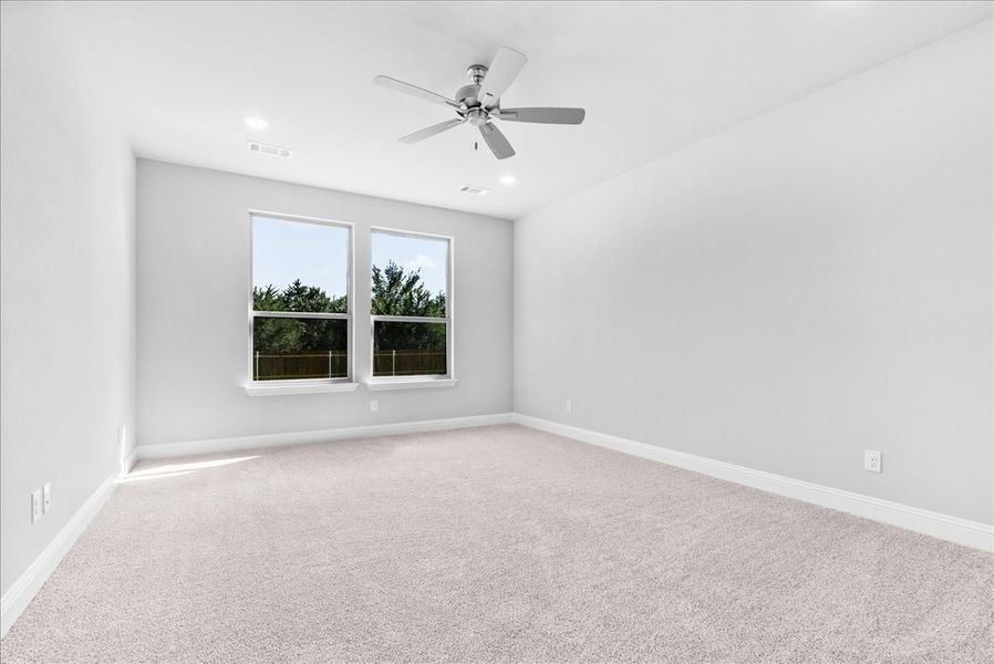 Representative unfurnished interior of a home built from the The Bradford by Doug Parr Custom Homes in Fair Oaks, Runaway Bay (Image 30). Representative unfurnished interior of a home built from the The Bradford by Doug Parr Custom Homes in Fair Oaks, Runaway Bay (Image 30).