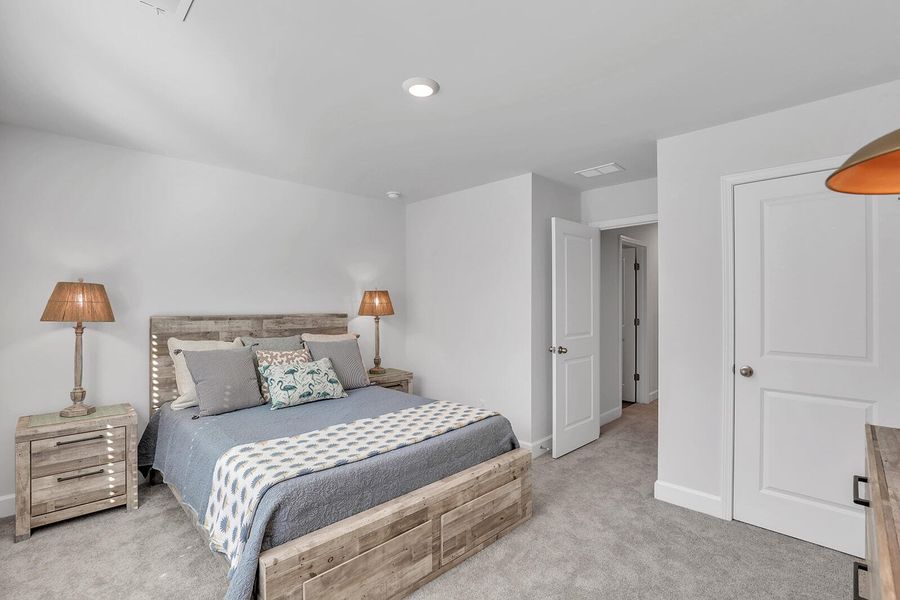 Furnished interior view inside a new home in , Yemassee (Image 50). Furnished interior view inside a new home in , Yemassee (Image 50).