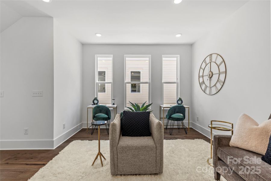 Furnished interior view inside a new home in , Charlotte (Image 37).