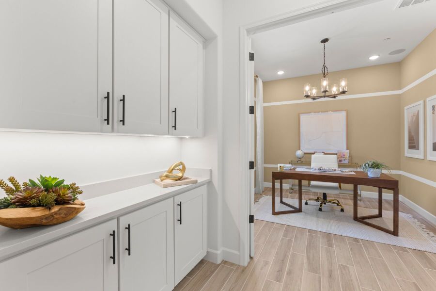 Representative furnished interior of a home built from the Mint by Mattamy Homes in Empire Pointe, Queen Creek (Image 7).