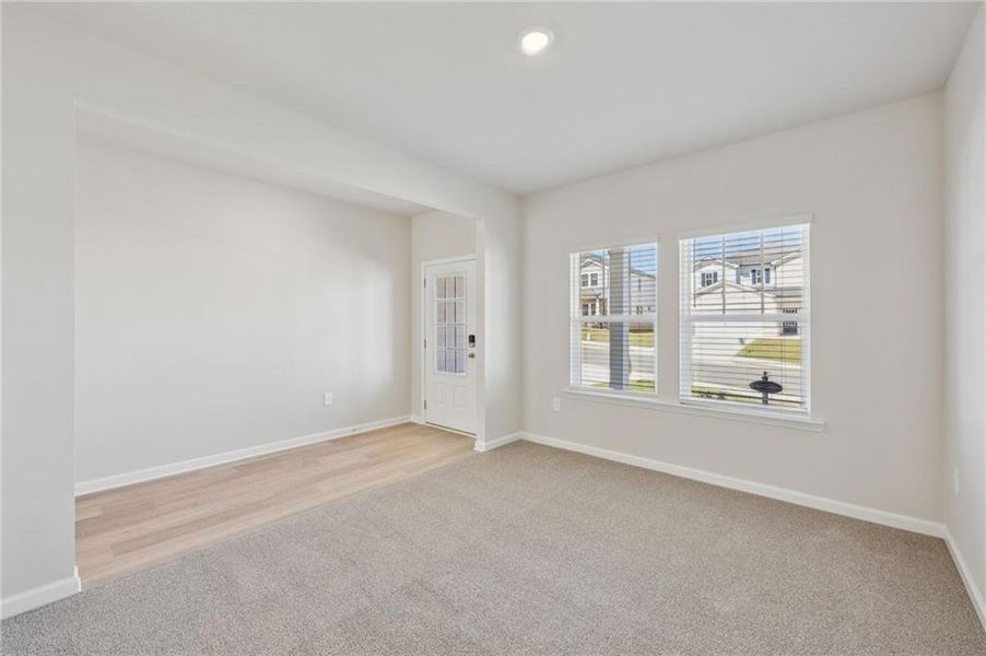 Spacious, unfurnished interior of a new home in Parkside at Grayson, Grayson (Image 25).