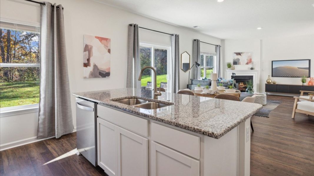 Furnished interior view inside a new home in Best Farms, Maryville (Image 5).