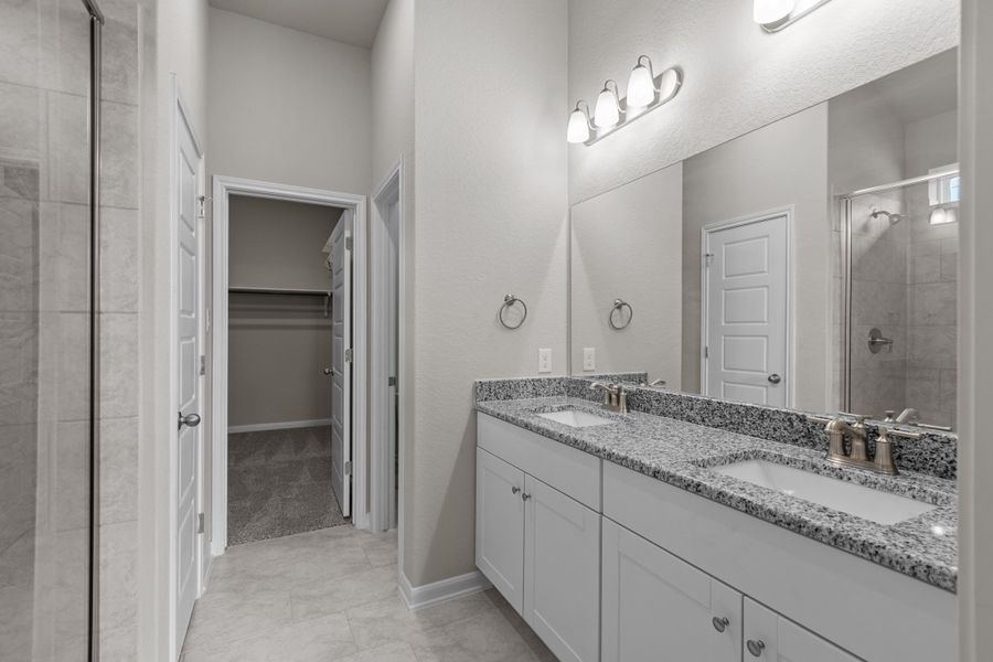 Representative furnished interior of a home built from the Keller by Beazer Homes in Hunter's Ranch, San Antonio (Image 5). Representative furnished interior of a home built from the Keller by Beazer Homes in Hunter's Ranch, San Antonio (Image 5).