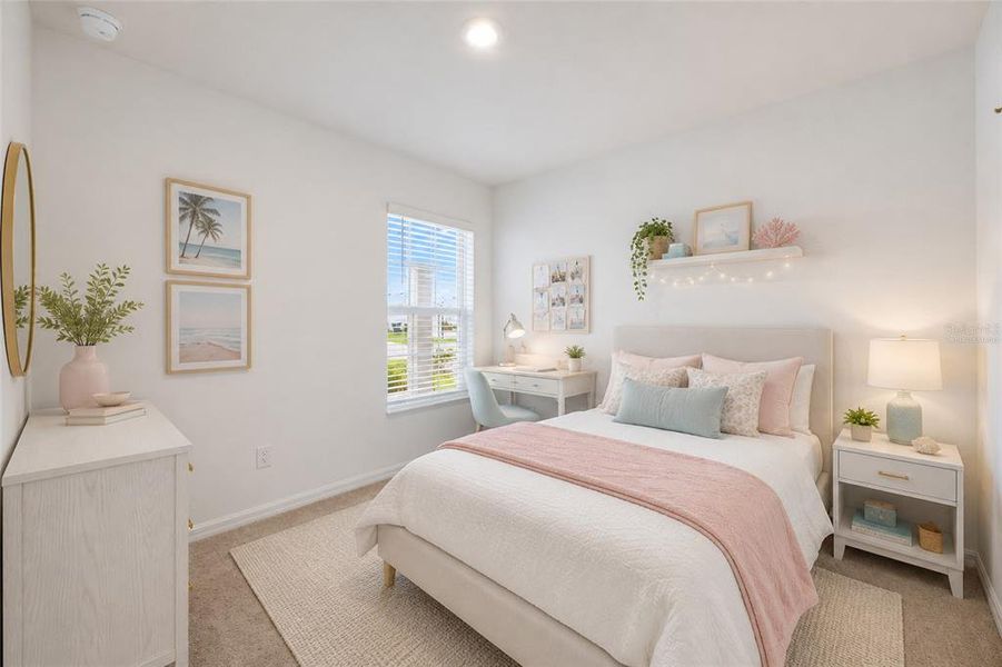 Furnished interior view inside a new home in Gum Lake Preserve, Lake Alfred (Image 13).