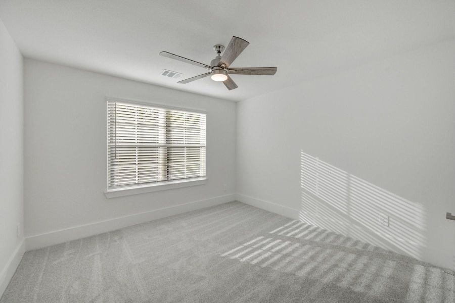 Spacious, unfurnished interior of a new home in The Oaks on 6th Street, Magnolia (Image 43). Spacious, unfurnished interior of a new home in The Oaks on 6th Street, Magnolia (Image 43).