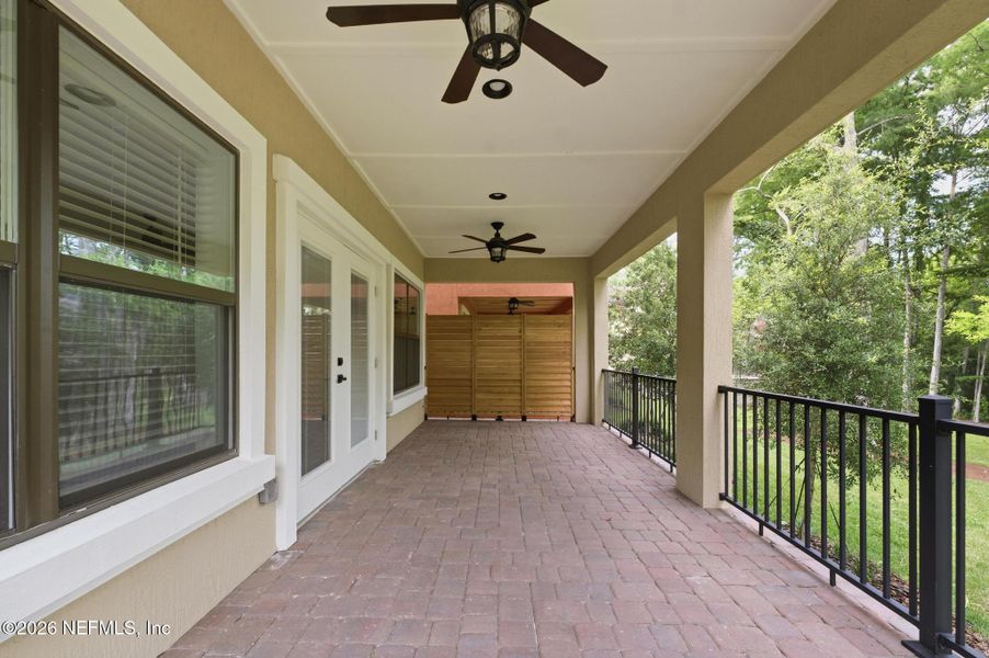 Exterior details and patio area of a home in , Jacksonville (Image 31). Exterior details and patio area of a home in , Jacksonville (Image 31).