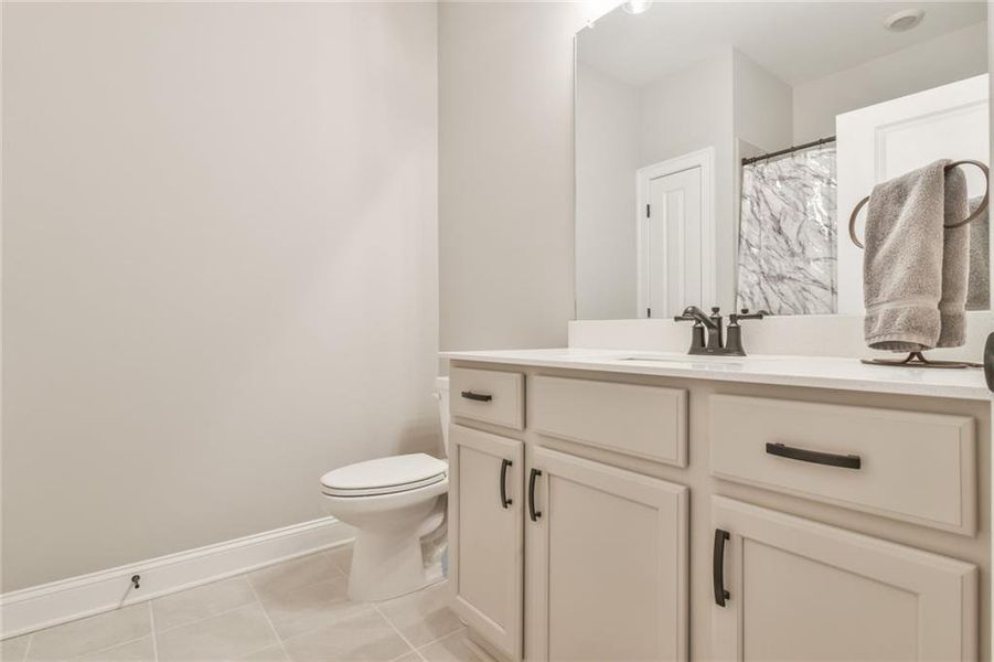 Furnished interior view inside a new home in , Dacula (Image 14).