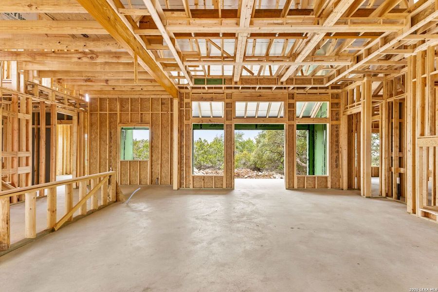 In-progress construction of a new home in , Canyon Lake, TX (Image 7).