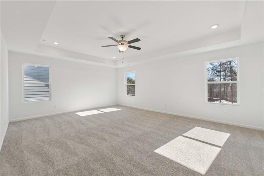 Spacious, unfurnished interior of a new home in Arbors at Richland Creek, Buford (Image 32). Spacious, unfurnished interior of a new home in Arbors at Richland Creek, Buford (Image 32).