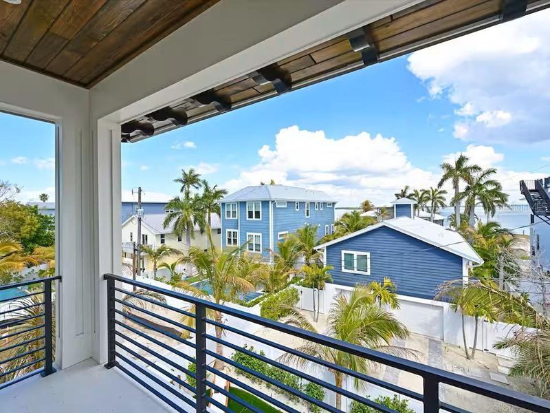 Exterior details and patio area of a home in , Bradenton Beach (Image 29).