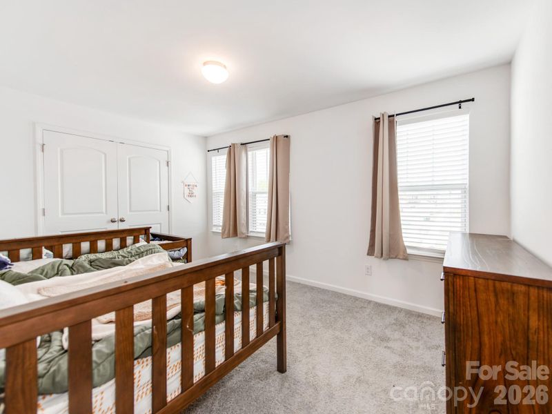 Furnished interior view inside a new home in Sutter's Mill II, Troutman (Image 35).