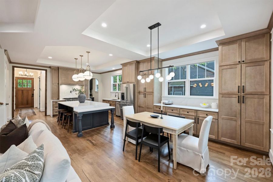Furnished interior view inside a new home in , Charlotte (Image 7).