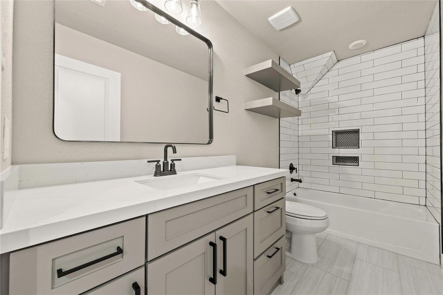 Furnished interior view inside a new home in , Waller (Image 10).