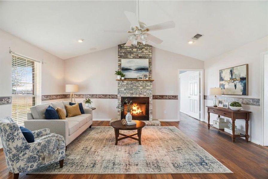 Furnished interior view inside a new home in , Paris (Image 7).