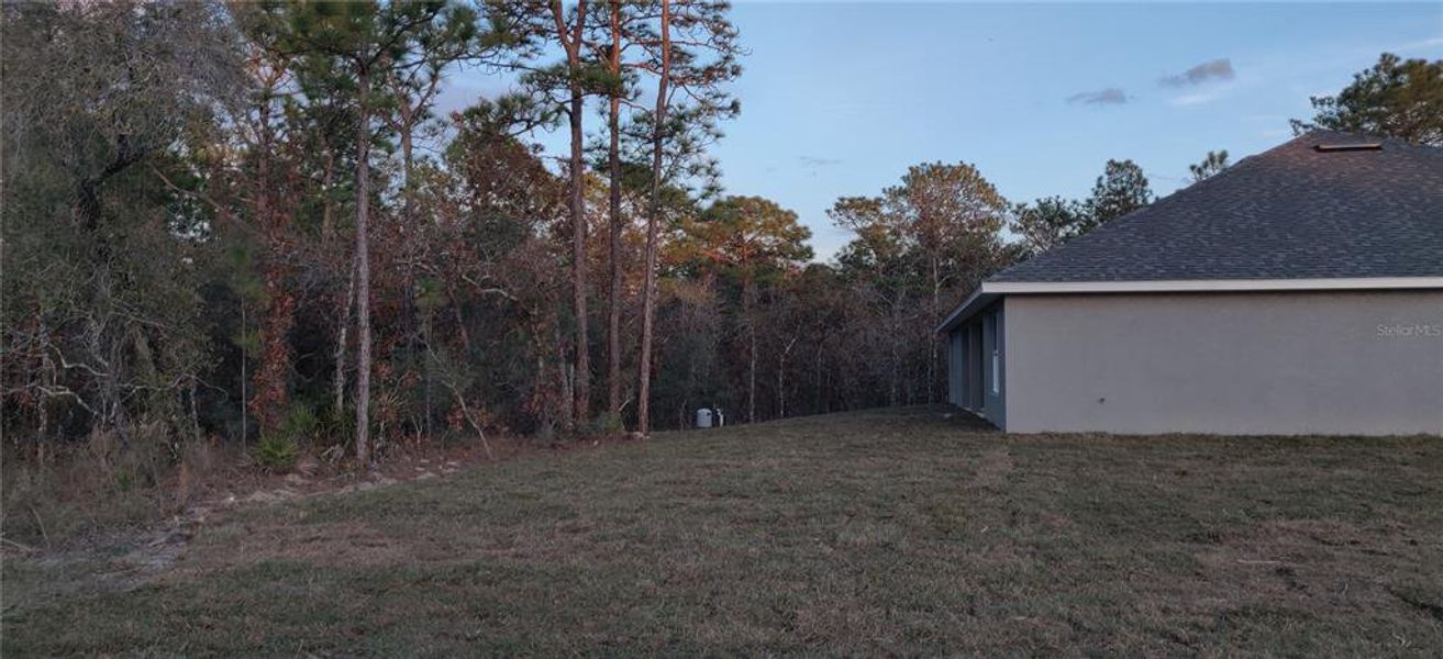 Exterior details and patio area of a home in Royal Highlands, Weeki Wachee (Image 2).