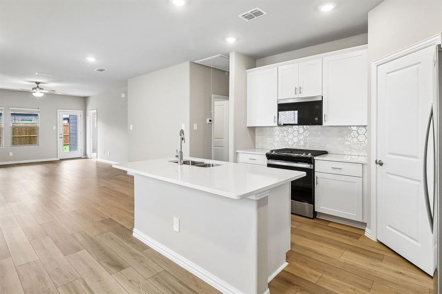 Furnished interior view inside a new home in Southridge - Spring Series, Princeton (Image 9).