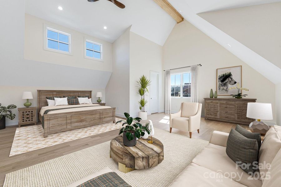 Furnished interior view inside a new home in , Asheville (Image 8). Furnished interior view inside a new home in , Asheville (Image 8).