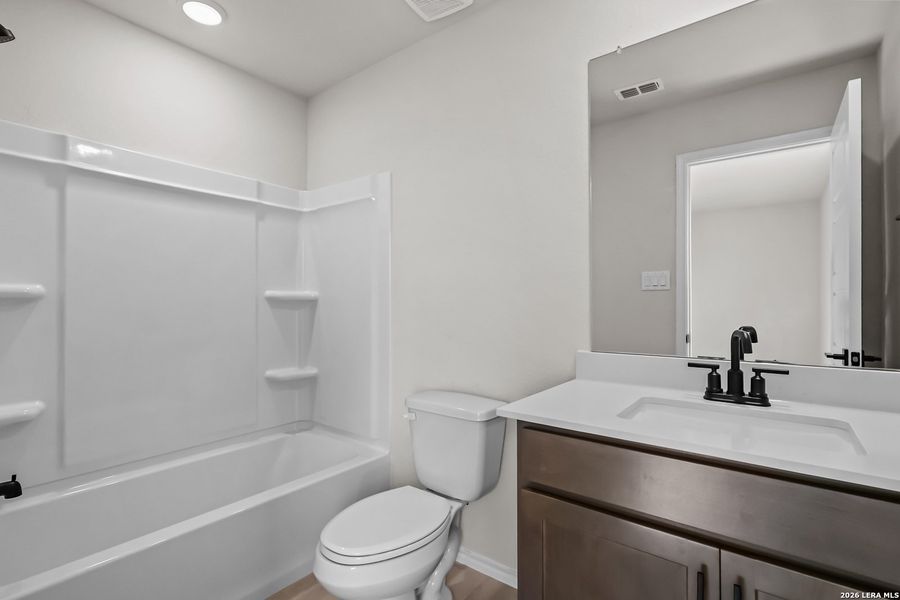 Furnished interior view inside a new home in Hannah Heights, Seguin (Image 33). Furnished interior view inside a new home in Hannah Heights, Seguin (Image 33).