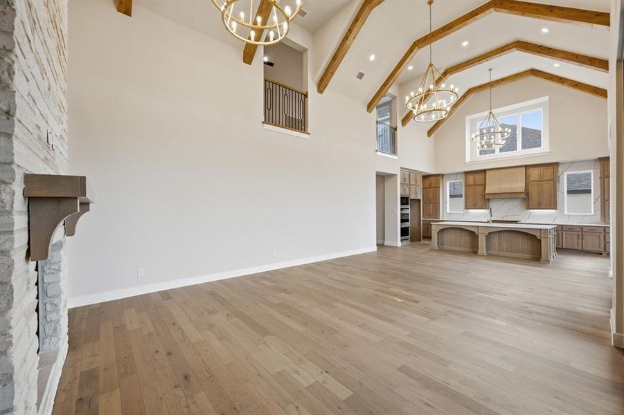 Spacious, unfurnished interior of a new home in Mustang Lakes, Celina (Image 22).