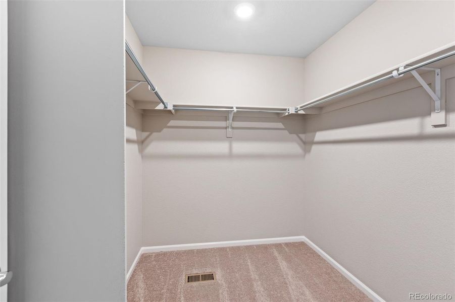 Spacious, unfurnished interior of a new home in Woodrose at Painted Prairie, Aurora (Image 24). Spacious, unfurnished interior of a new home in Woodrose at Painted Prairie, Aurora (Image 24).