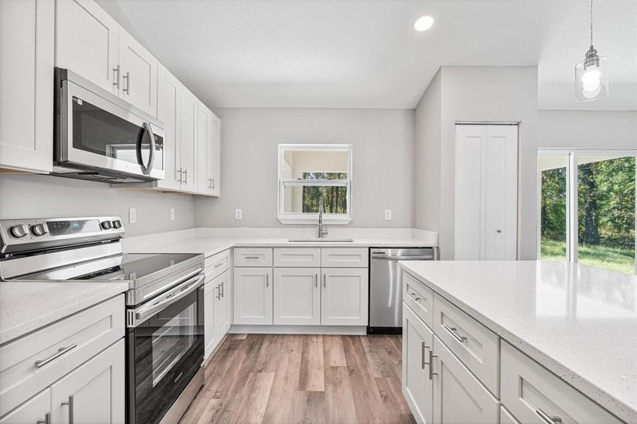 Furnished interior view inside a new home in , Ocklawaha (Image 11).