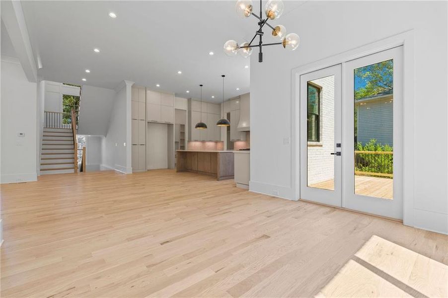 Spacious, unfurnished interior of a new home in , Marietta (Image 25).