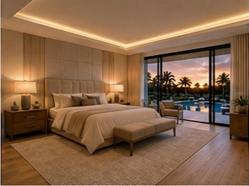 Furnished interior view inside a new home in , Port Charlotte (Image 8).