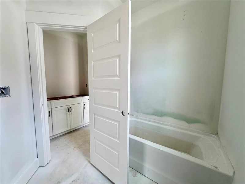 In-progress construction of a new home in Arbor West, Dawsonville, GA (Image 12).