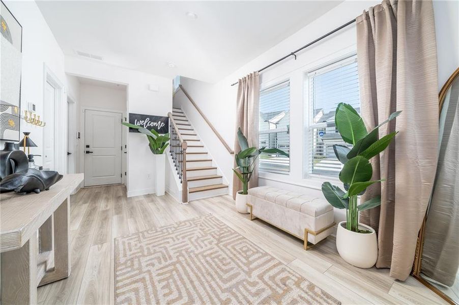 Furnished interior view inside a new home in , Smyrna (Image 11).
