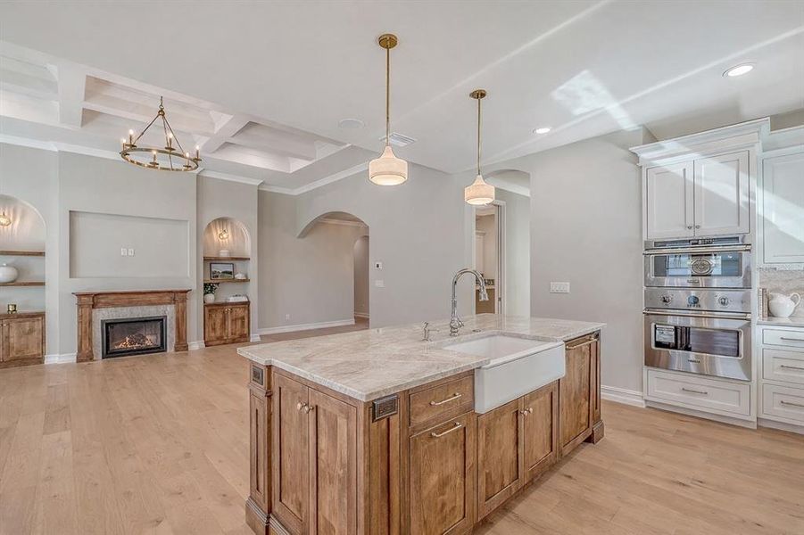 Furnished interior view inside a new home in , Sarasota (Image 8).