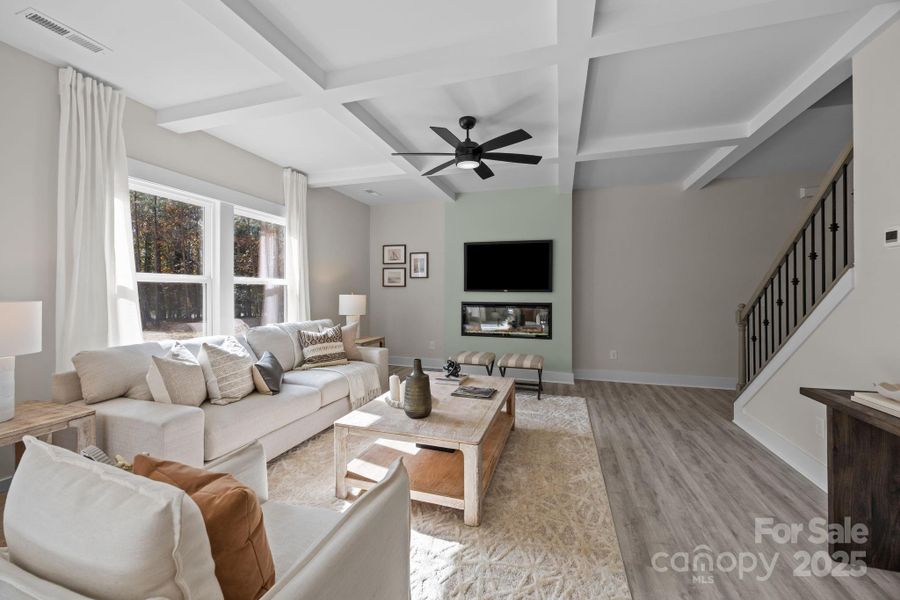 Furnished interior view inside a new home in , Gastonia (Image 31).