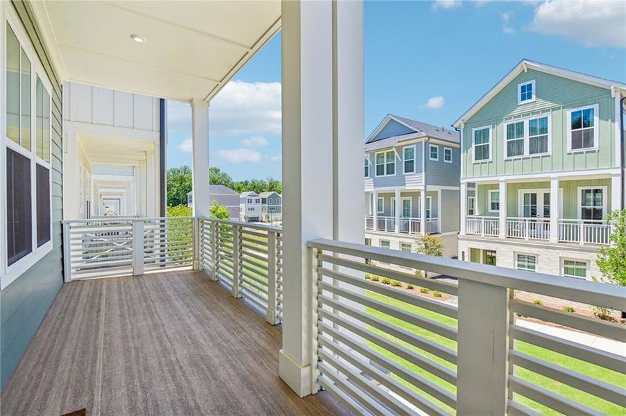 Exterior details and patio area of a home in , Alpharetta (Image 3).